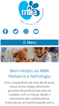 Mobile Screenshot of mbapediatria.com.br